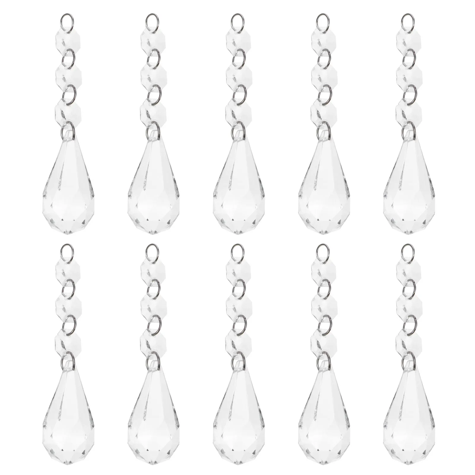 20pcs Crystal Lamp Pendant Chandeliers Drop Beads Hanging Adornment Clear Resin Decor Shiny DIY Lighting 
20pcs Crystal Lamp Pendant Chandeliers Drop Beads Hanging Adornment Clear Resin Decor Shiny DIY Lighting