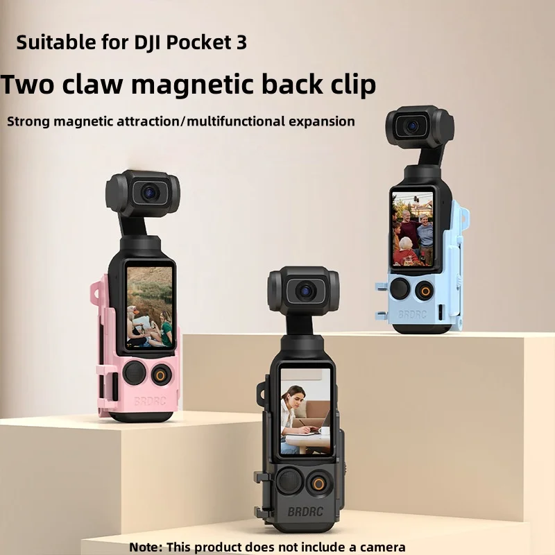 Magnetic Mount for DJI Osmo Pocket 3,Quick Release Back Clip,Adapter Frame Holder,Pocket 3 Travel Photography Accessories
Magnetic Mount for DJI Osmo Pocket 3,Quick Release Back Clip,Adapter Frame Holder,Pocket 3 Travel Photography Accessories