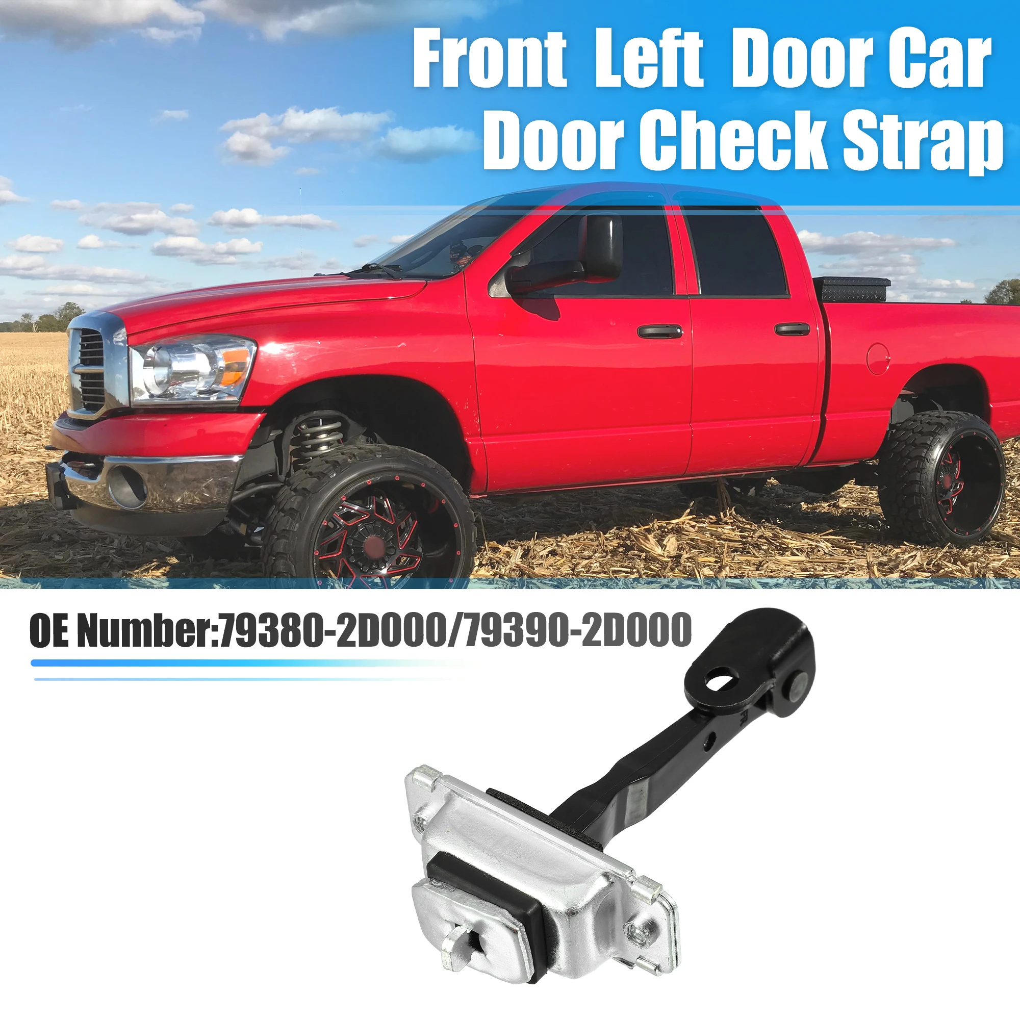 X Autohaux Front Left Door Hinge Check Stop Strap for Hyundai Elantra GLS, GT 2001-2006 79380-2D000 79390-2D000
X Autohaux Front Left Door Hinge Check Stop Strap for Hyundai Elantra GLS, GT 2001-2006 79380-2D000 79390-2D000