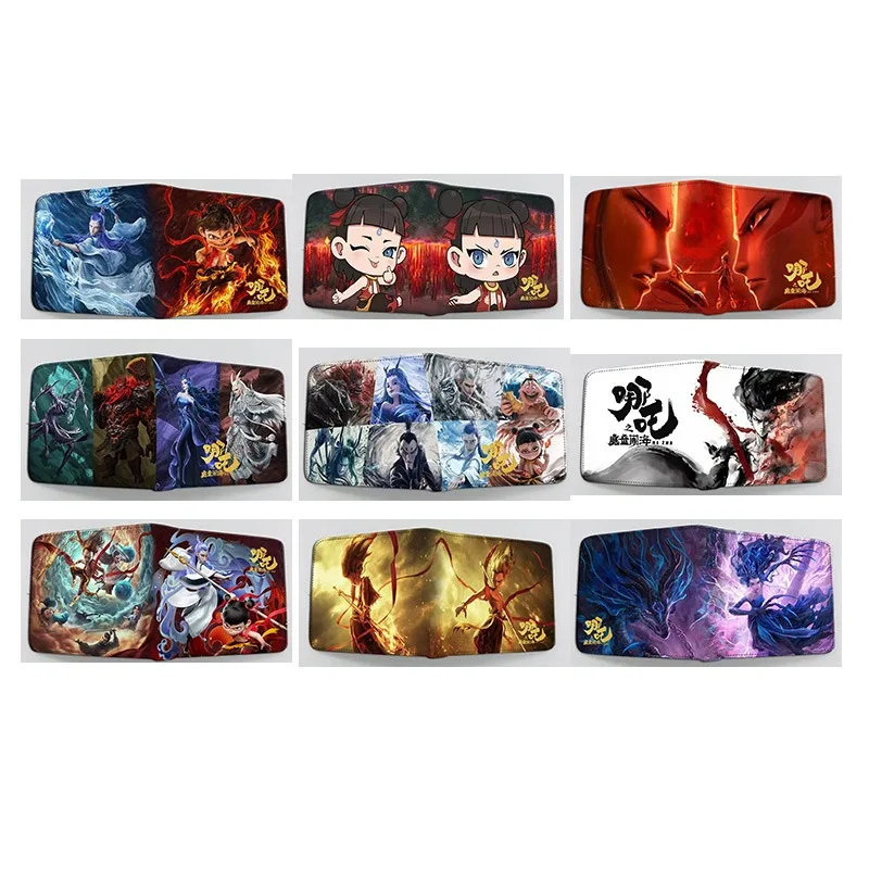 Nezha 2 Wallets Cartoon Anime Figures Aobing PU Coin Purse Money Bag Card Holder MultiFunction Portable Adult Kids Student Gifts
Nezha 2 Wallets Cartoon Anime Figures Aobing PU Coin Purse Money Bag Card Holder MultiFunction Portable Adult Kids Student Gifts