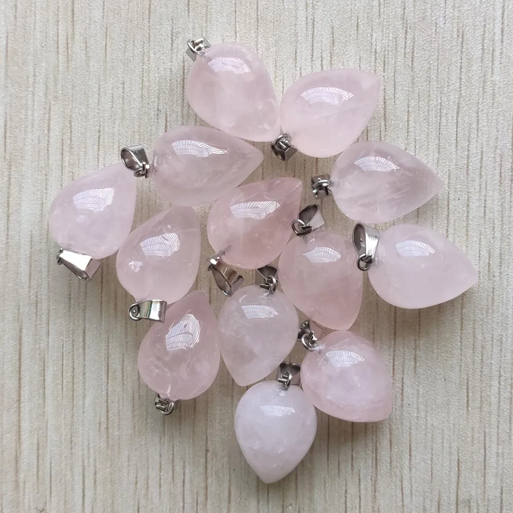 Good quality natural roses quartz stone circular cone pendants for diy jewelry accessories making free shipping Wholesale 12pcs
Good quality natural roses quartz stone circular cone pendants for diy jewelry accessories making free shipping Wholesale 12pcs
