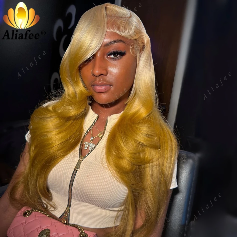 613 Ombre Creamy Blonde To Lemon Yellow Natural Transition Color Body Wave Wig 13x6 HD Transparent Lace Frontal Human Hair Wigs
613 Ombre Creamy Blonde To Lemon Yellow Natural Transition Color Body Wave Wig 13x6 HD Transparent Lace Frontal Human Hair Wigs