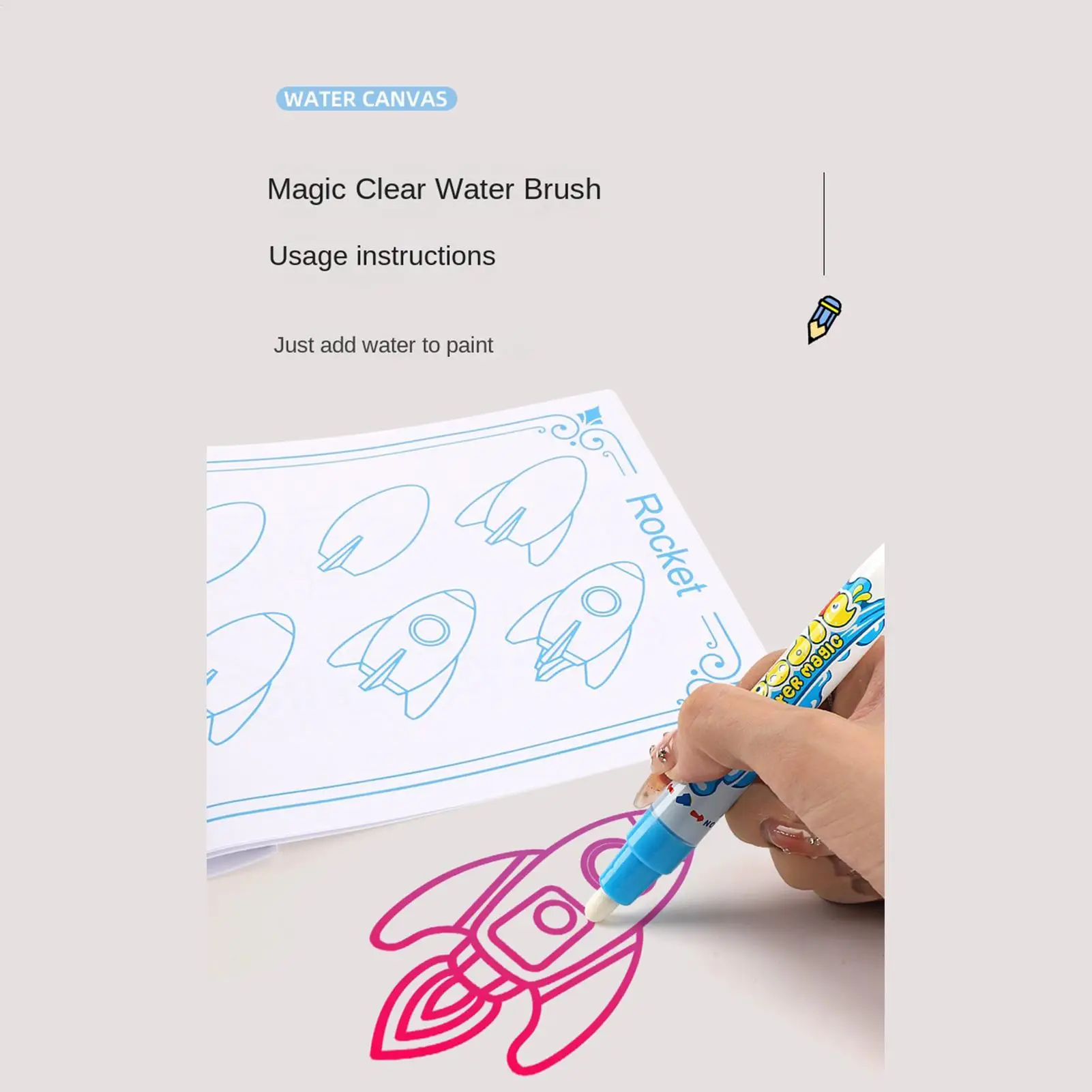Многоразовый коврик для рисования водой, обучающий коврик для рисования, коврик для рисования водными красками для девочек, детей, на день рождения, Рождество, Пасху, праздники
Многоразовый коврик для рисования водой, обучающий коврик для рисования, коврик для рисования водными красками для девочек, детей, на день рождения, Рождество, Пасху, праздники