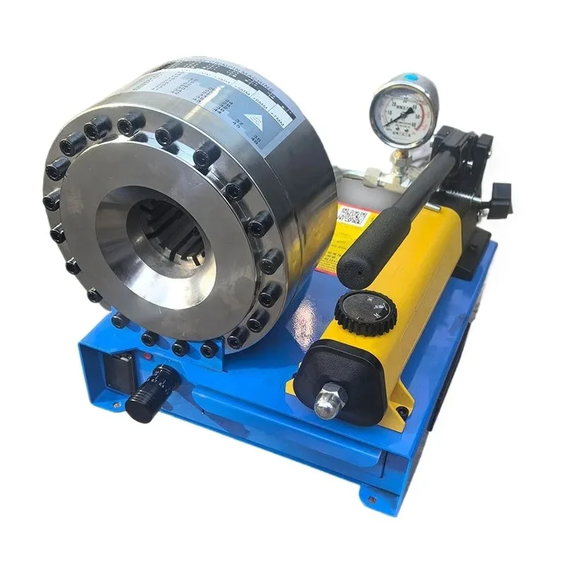 Portable Manual Hydraulic Hose Crimping Tool Hydraulic Hoses Fittings Pressing Machine Pipe End Forming Machine
Portable Manual Hydraulic Hose Crimping Tool Hydraulic Hoses Fittings Pressing Machine Pipe End Forming Machine