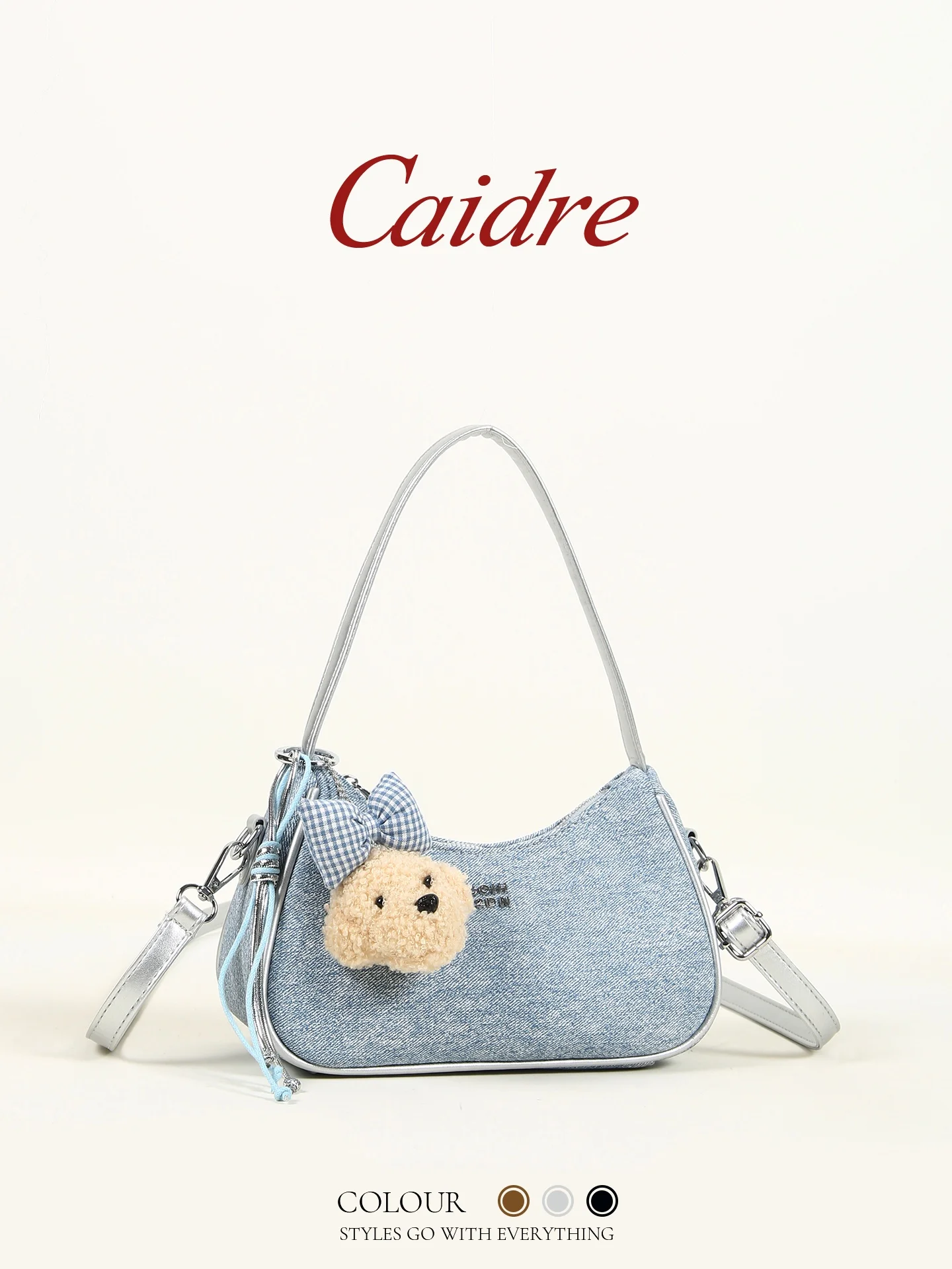 Caidre Commuter Shoulder Bag Women's Small Crossbody Handbag Soft PU Leather Pure Color Zipper Closure Korean Style Bag
Caidre Commuter Shoulder Bag Women's Small Crossbody Handbag Soft PU Leather Pure Color Zipper Closure Korean Style Bag