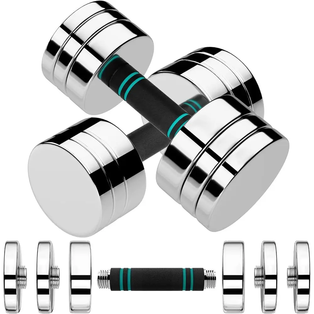 2 Pcs Steel Adjustable Dumbbell Multiple Weight With Non Slip Foam Grip Portable Fitness Weights For Home Gym Office Workout Use
2 Pcs Steel Adjustable Dumbbell Multiple Weight With Non Slip Foam Grip Portable Fitness Weights For Home Gym Office Workout Use