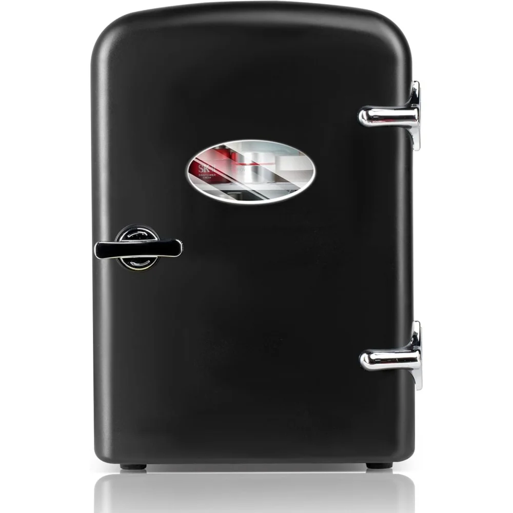 4L Mini Fridge Portable Cooler & Warmer for Food Drinks Office Desk Black Compact Refrigerator
4L Mini Fridge Portable Cooler & Warmer for Food Drinks Office Desk Black Compact Refrigerator