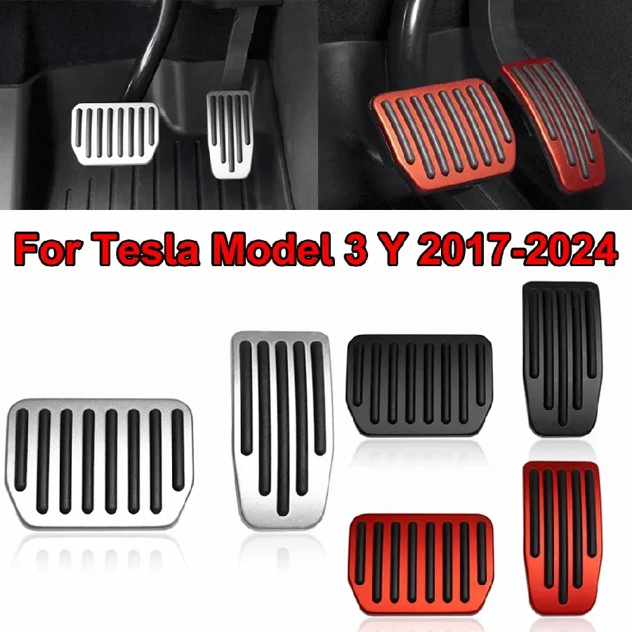 For Tesla Model 3 Y Highland 2024 2023 2022 Foot Pedals Cover Accesories Aluminum Alloy Accelerator Gas Fuel Brake Rest Pads Mat
For Tesla Model 3 Y Highland 2024 2023 2022 Foot Pedals Cover Accesories Aluminum Alloy Accelerator Gas Fuel Brake Rest Pads Mat