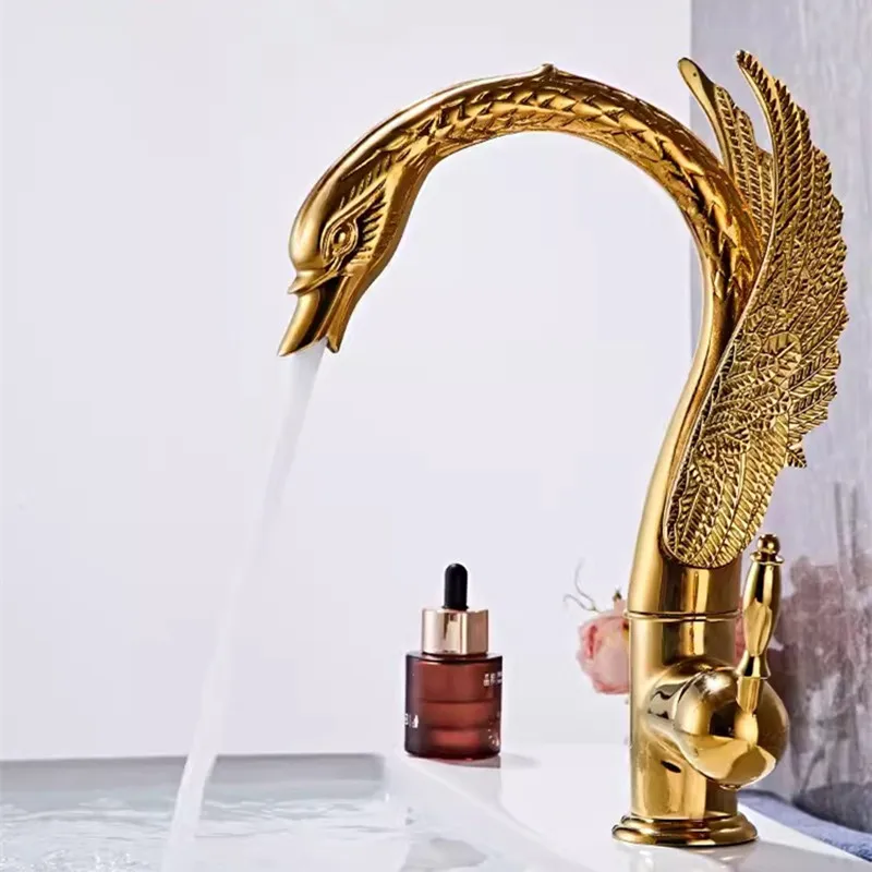 Chrome Wash basin Faucet Hot and Cold Waterfall Tuqiu Antique Swan Bathroom Gold Brass Basin Mixer Tap
Chrome Wash basin Faucet Hot and Cold Waterfall Tuqiu Antique Swan Bathroom Gold Brass Basin Mixer Tap