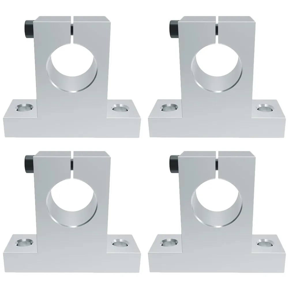 4pcs Linear Rail Shaft Guide Support Bracket For 3D Printer Accessories Compatible With Sk8 High Temperature Stable Shrinkage