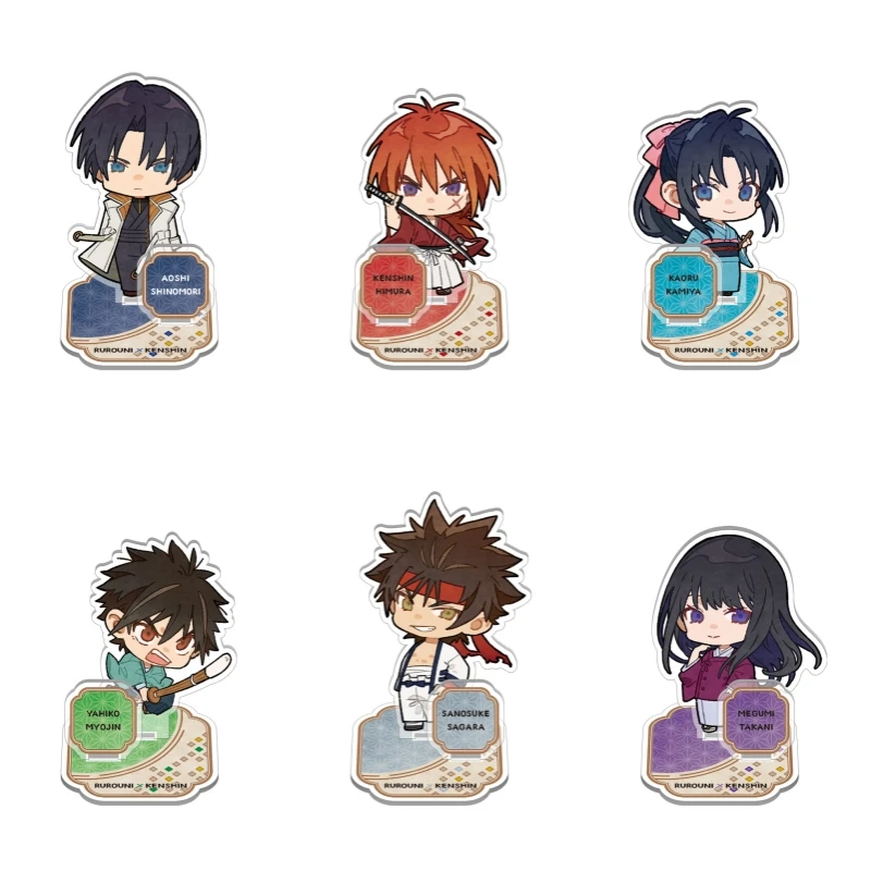 Wuxia anime Rurouni Kenshin Acrylic mini Stand figure Stand Plate Cosplay Prop Decor Cartoons present Firend Festivals Gifts
Wuxia anime Rurouni Kenshin Acrylic mini Stand figure Stand Plate Cosplay Prop Decor Cartoons present Firend Festivals Gifts