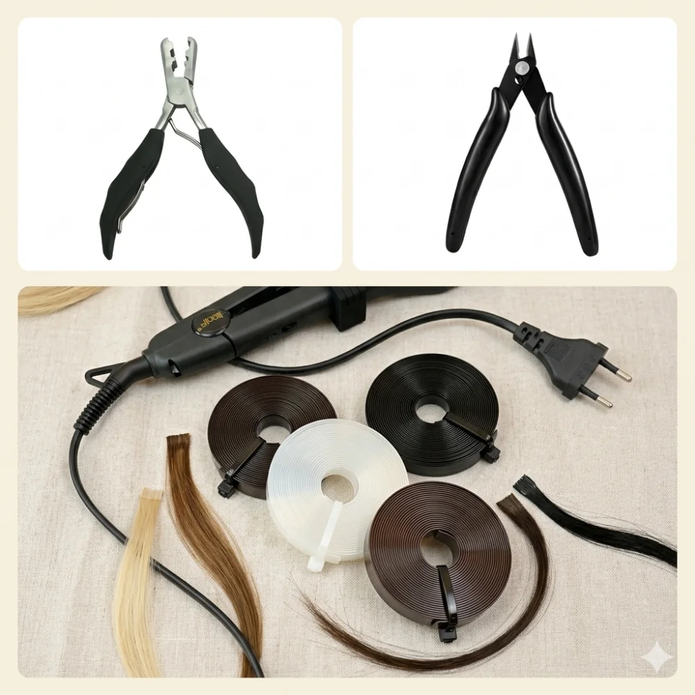 Italian Glue Tapes Fusion Irons Shaping Plier And Cutter For Making Flat Keratin Tips Hair Extension Kits
Italian Glue Tapes Fusion Irons Shaping Plier And Cutter For Making Flat Keratin Tips Hair Extension Kits