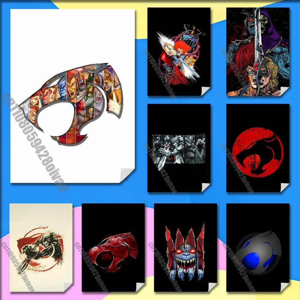 Cartoon T-ThunderCats Poster Wall Murals For Home 21x30cm Self-adhesive Decoration Sticker Playbill Cover
Cartoon T-ThunderCats Poster Wall Murals For Home 21x30cm Self-adhesive Decoration Sticker Playbill Cover