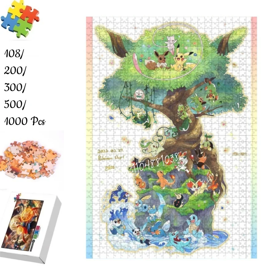 Pokemon Tree of Life All Characters Jigsaw Puzzles Anime Educational Toys for Adults Kids Home Decoration Family Game Gift
Pokemon Tree of Life All Characters Jigsaw Puzzles Anime Educational Toys for Adults Kids Home Decoration Family Game Gift