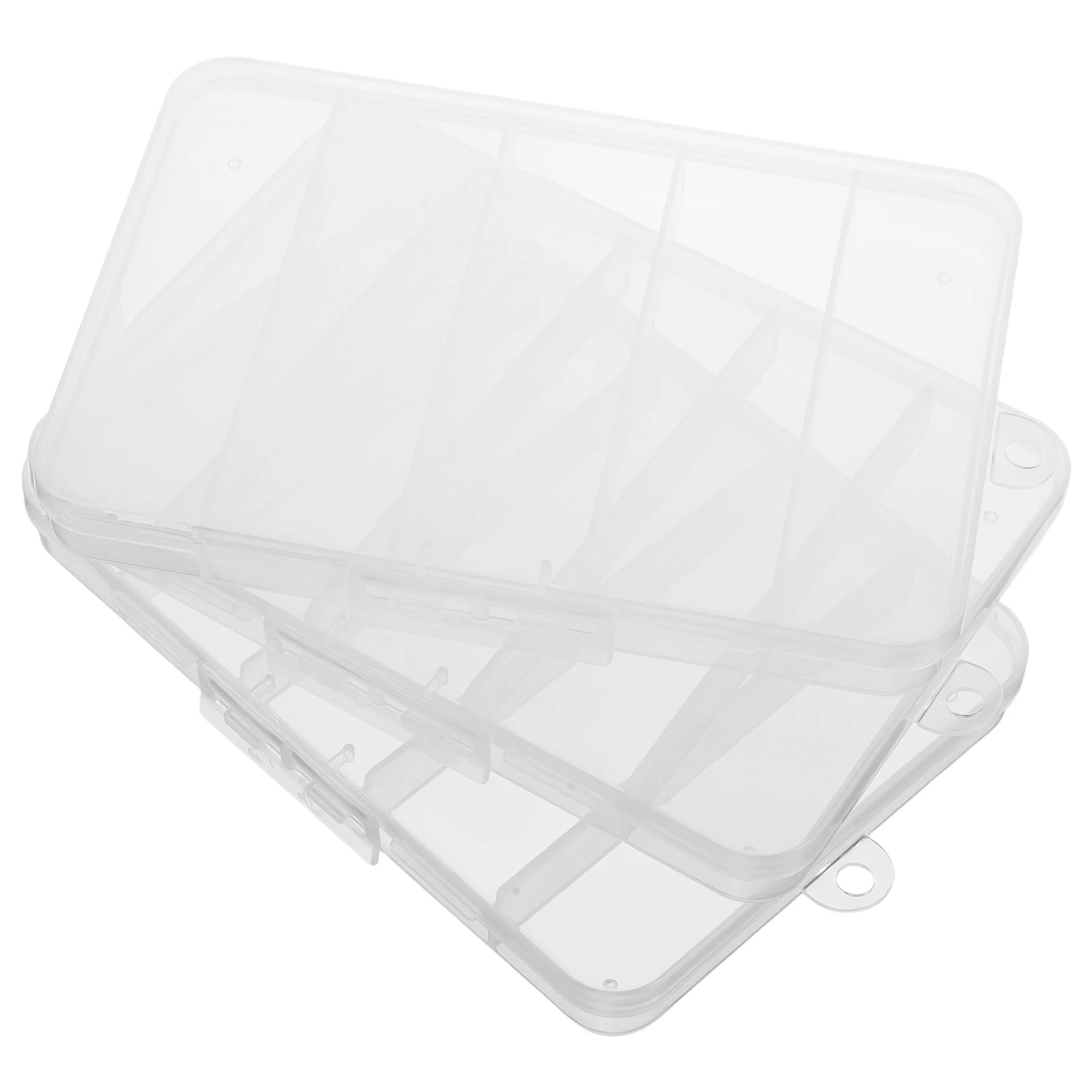 3 pcs 5-Grid Transparent Plastic Storage Box Tool Organizer For Crafts Beads Earrings Fishing Tackle Small Parts Container Clear
3 pcs 5-Grid Transparent Plastic Storage Box Tool Organizer For Crafts Beads Earrings Fishing Tackle Small Parts Container Clear