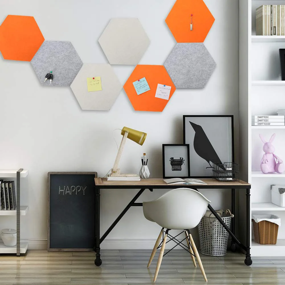 【Home-Accessories】10 Pcs Felt Board Hexagonal Felt Wall Sticker Multifunction 3D Decorative Home Message Board Self-Adhesive Kid
【Home-Accessories】10 Pcs Felt Board Hexagonal Felt Wall Sticker Multifunction 3D Decorative Home Message Board Self-Adhesive Kid