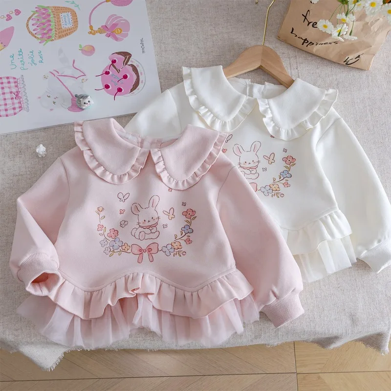 Girls Sweatshirts 2025 Autumn Sweater for Kids Princess Mesh Children Pullovers Toddler Long Sleeve Tops Baby Blouse Clothing
Girls Sweatshirts 2025 Autumn Sweater for Kids Princess Mesh Children Pullovers Toddler Long Sleeve Tops Baby Blouse Clothing