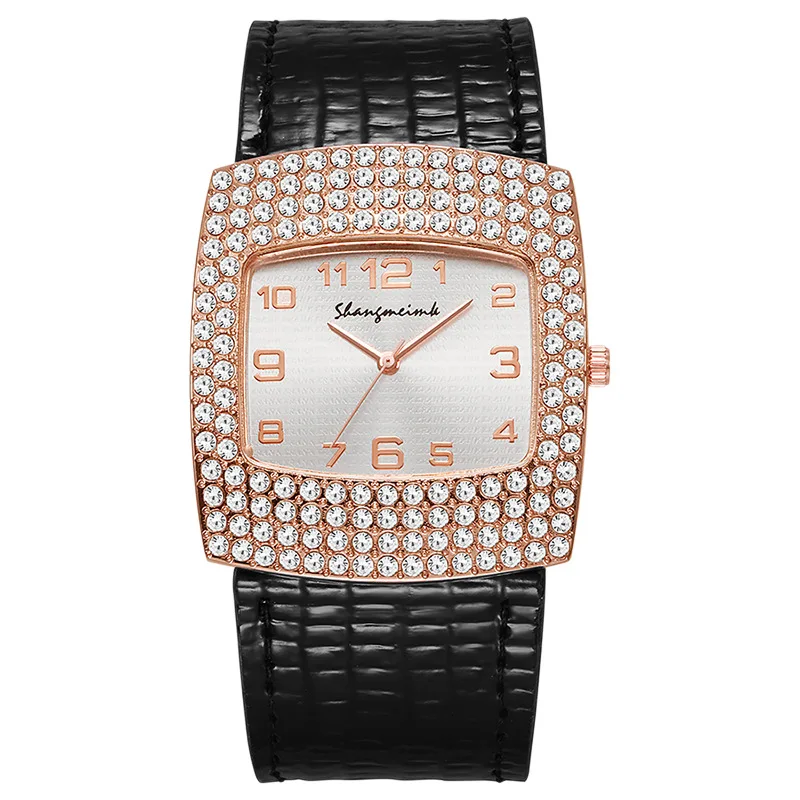 Big Square Dial Ladies Quartz Watch Crystal Leather Strap Fashion Student Daily Wristwatch Reloj Mujer
Big Square Dial Ladies Quartz Watch Crystal Leather Strap Fashion Student Daily Wristwatch Reloj Mujer