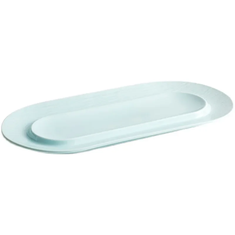 15-inch Ceramic Steak Plate Exquisite Oval Fruit Salad Pasta Plate Table Frosted Dessert Dishes Kitchen Utensils Hotel Tableware
15-inch Ceramic Steak Plate Exquisite Oval Fruit Salad Pasta Plate Table Frosted Dessert Dishes Kitchen Utensils Hotel Tableware