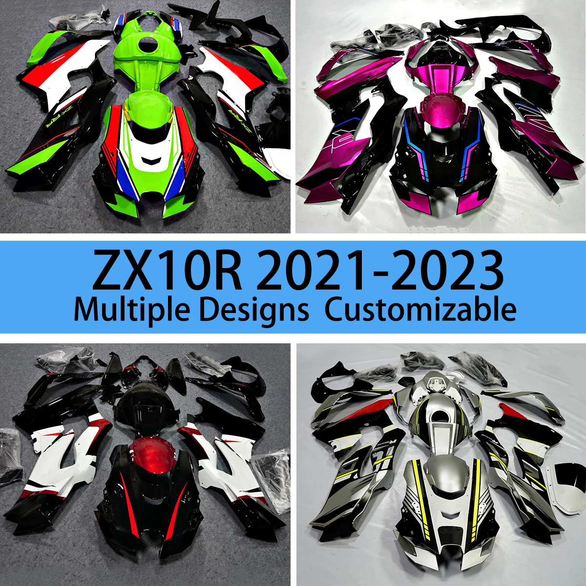 For KAWASAKI ZX10R 2021 2022 2023 Fairing Kit ZX 10R 21 22 23 Cowling Injection Bodywork Set Motorcycle Fairings
For KAWASAKI ZX10R 2021 2022 2023 Fairing Kit ZX 10R 21 22 23 Cowling Injection Bodywork Set Motorcycle Fairings