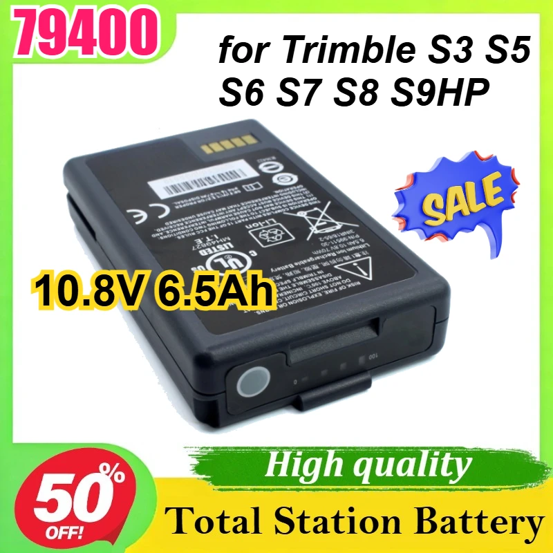79400 99511-30 10.8V 6.5Ah for Trimble S3 S5 S6 S7 S8 S9HP Total Station Battery
79400 99511-30 10.8V 6.5Ah for Trimble S3 S5 S6 S7 S8 S9HP Total Station Battery