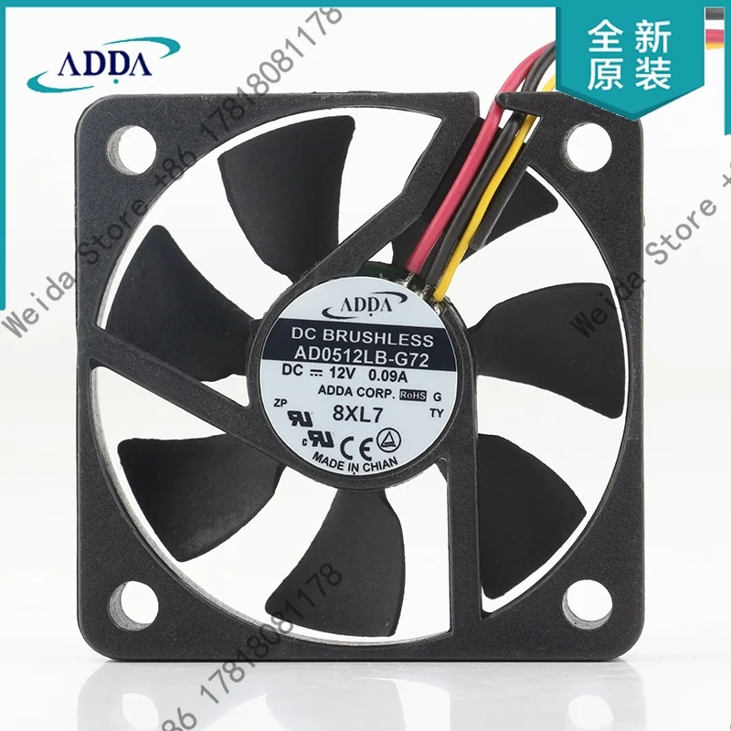 Новый вентилятор ADDA AD0512LB-G72 12В 0.09А 5 см с трехпроводным подключением, функцией измерения скорости и охлаждения.
Новый вентилятор ADDA AD0512LB-G72 12В 0.09А 5 см с трехпроводным подключением, функцией измерения скорости и охлаждения.