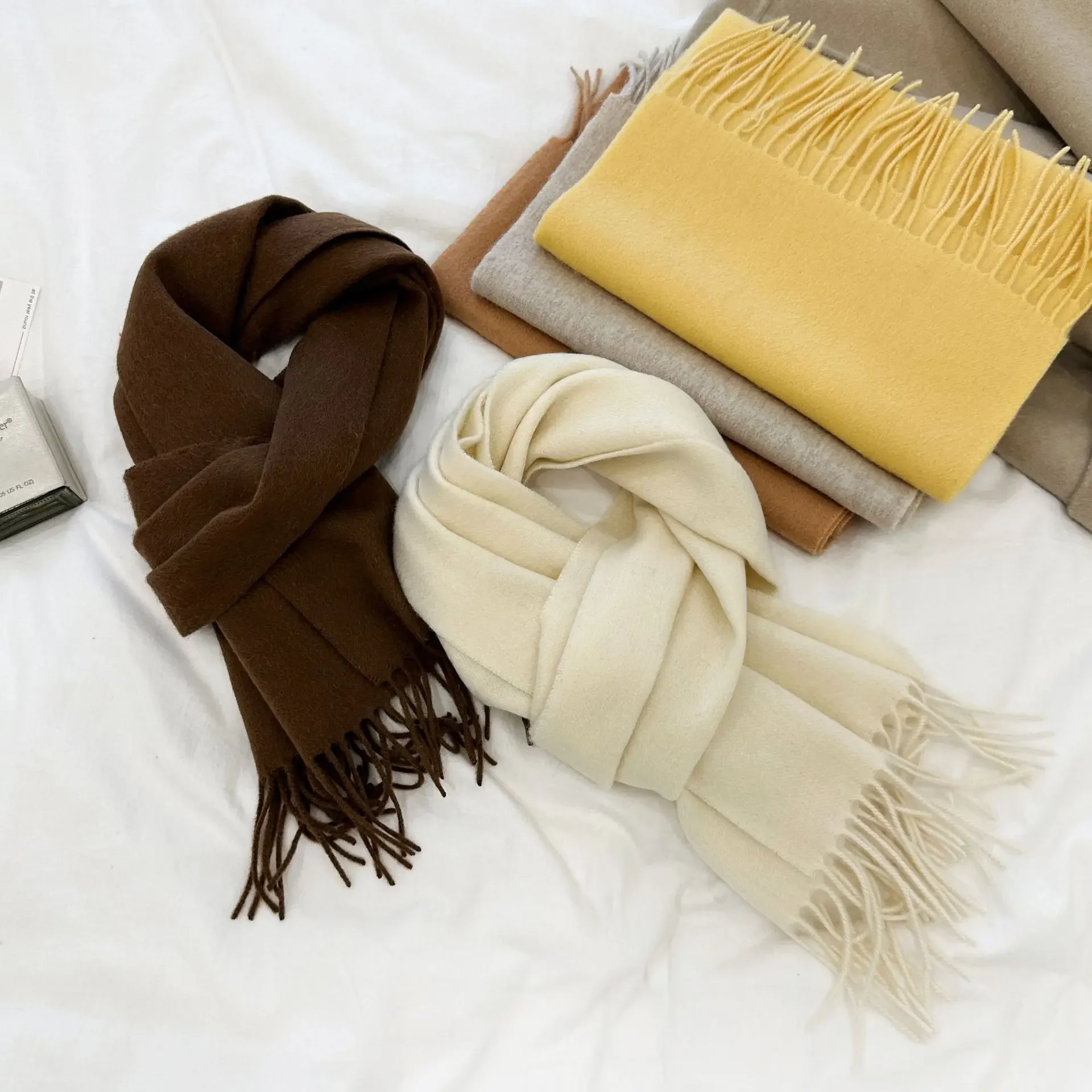 Drop Shipping Autumn and Winter Classic Wool Solid Color Scarf Warm Women's Wool Scarf Women Luxury Женский Шарф
Drop Shipping Autumn and Winter Classic Wool Solid Color Scarf Warm Women's Wool Scarf Women Luxury Женский Шарф