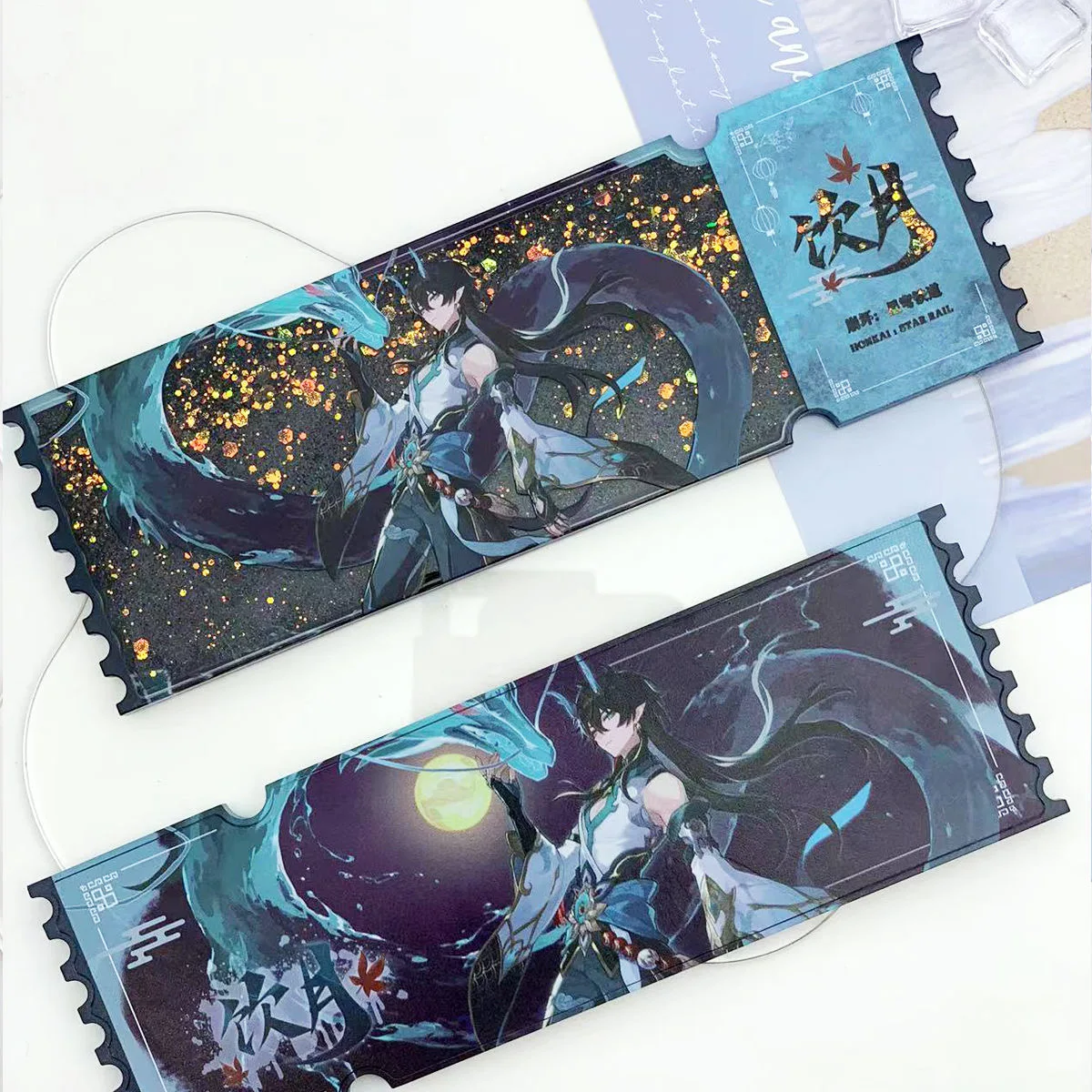 Honkai: StarRail Anime & Game Peripherals Danheng Drinking Moon Jun Quicksand Acrylic Ticket Stubs Collectible Gifts
Honkai: StarRail Anime & Game Peripherals Danheng Drinking Moon Jun Quicksand Acrylic Ticket Stubs Collectible Gifts