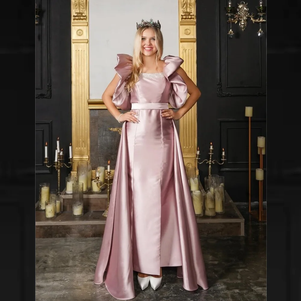 Customized es Sequined Sash Ruched Valentine's Day A-line Square Neck Bespoke Occasion Gown Midi Dresses
Customized es Sequined Sash Ruched Valentine's Day A-line Square Neck Bespoke Occasion Gown Midi Dresses