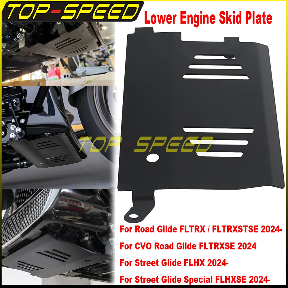 Lower Engine Skid Plate Engine Bottom Protector Chassis Shield For Harley Road Glide FLTRX FLTRXSTSE CVO FLTRXSE FLHX FLHXSE 24
Lower Engine Skid Plate Engine Bottom Protector Chassis Shield For Harley Road Glide FLTRX FLTRXSTSE CVO FLTRXSE FLHX FLHXSE 24