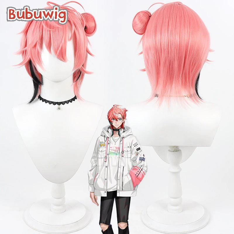Bubuwig Synthetic Hair Akagi Wen Cosplay Wigs With Buns Virtual YouTuber Akagi Wen 30cm Pink Mixed Black Wig Heat Resistant
Bubuwig Synthetic Hair Akagi Wen Cosplay Wigs With Buns Virtual YouTuber Akagi Wen 30cm Pink Mixed Black Wig Heat Resistant