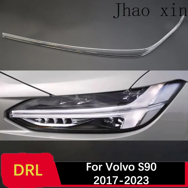 Angel Eye Ballast Module Car Daytime Light DRL Lamp Tube Suitable for Volvo S90 2017-2023 Front Headlamp White Light Guide Strip
Angel Eye Ballast Module Car Daytime Light DRL Lamp Tube Suitable for Volvo S90 2017-2023 Front Headlamp White Light Guide Strip