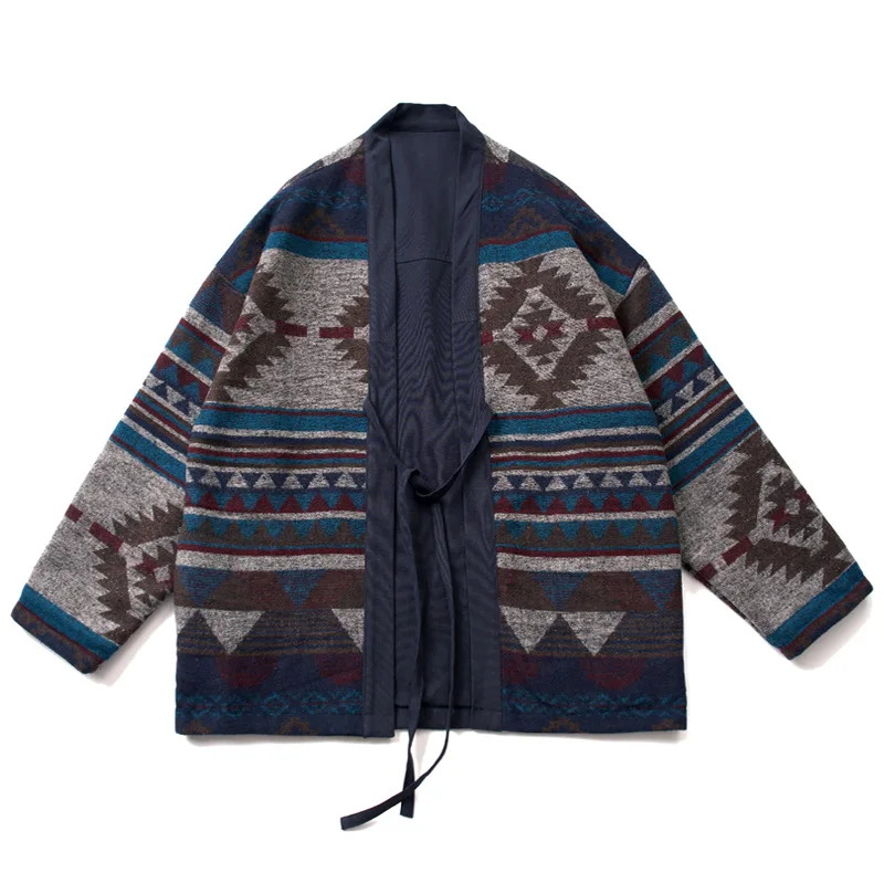 Japanese Retro Japanese Americana Ethnic Indigo Dyed Washed Kimono Robe Jacket Unisex Loose Kendo-Inspired Cardigan Men Women
Japanese Retro Japanese Americana Ethnic Indigo Dyed Washed Kimono Robe Jacket Unisex Loose Kendo-Inspired Cardigan Men Women