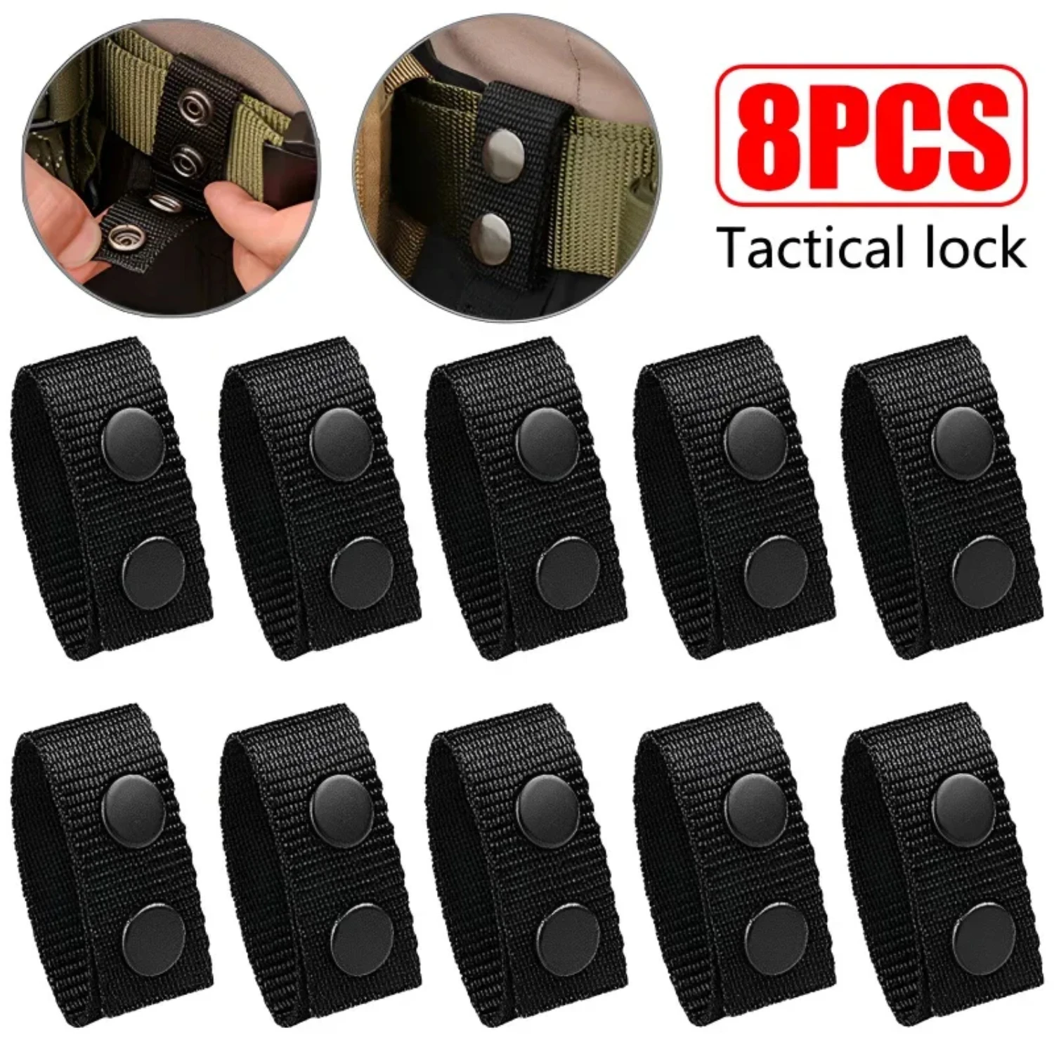 4/8Pcs Heavy Duty Belt Keeper Buckle Sports Double Snaps Nylon Strap Belt Buckle Outdoor Camping Hiking Tool Accessories
4/8Pcs Heavy Duty Belt Keeper Buckle Sports Double Snaps Nylon Strap Belt Buckle Outdoor Camping Hiking Tool Accessories
