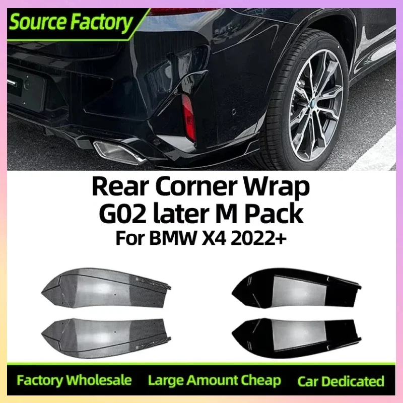 Interior Mouldings For BMW X4 G02 LCI 2022+ Model Rear Corner Wind Knife Car Sticker Car Exterior Modification Accessories
Interior Mouldings For BMW X4 G02 LCI 2022+ Model Rear Corner Wind Knife Car Sticker Car Exterior Modification Accessories