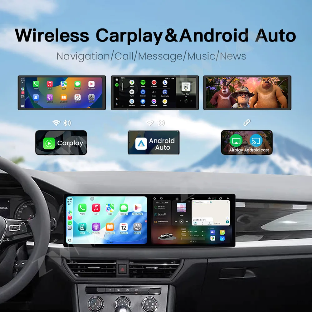 Dual 10.1 Inch Touch Screen For Volkswagen Lavida/Lavida Plus 2018-2024 Android 15 GPS Navigation Carplay Car Multimedia Player
Dual 10.1 Inch Touch Screen For Volkswagen Lavida/Lavida Plus 2018-2024 Android 15 GPS Navigation Carplay Car Multimedia Player