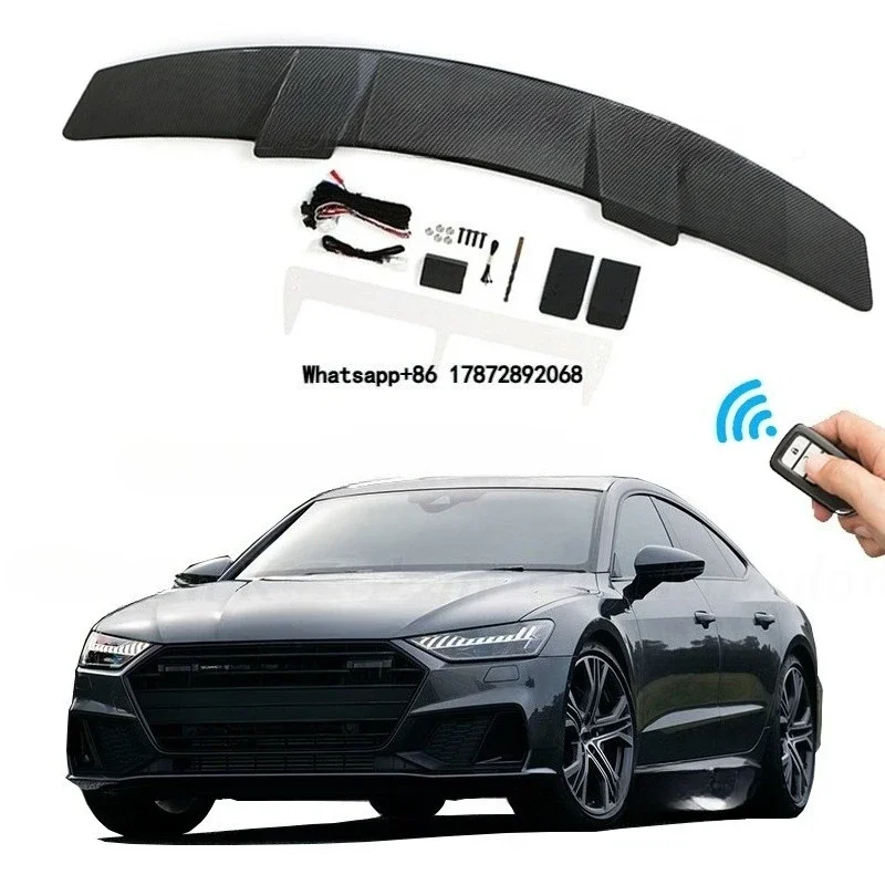 Intelligent Carbon Fiber Car Electric Universal Rear Spoiler for A7 2010-2022 Car Trunk up and Down Lift Spoiler Tail Wing
Intelligent Carbon Fiber Car Electric Universal Rear Spoiler for A7 2010-2022 Car Trunk up and Down Lift Spoiler Tail Wing