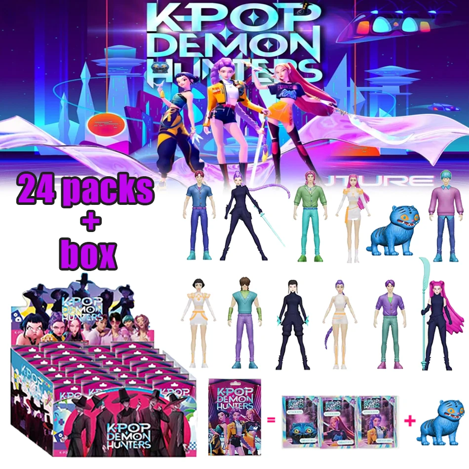 Anime Kpop Demon Hunt blind box series Figure Tiger Figurine Toys Desk Decoration Statues Ornament Halloween/Christmas Kid Gifts
Anime Kpop Demon Hunt blind box series Figure Tiger Figurine Toys Desk Decoration Statues Ornament Halloween/Christmas Kid Gifts