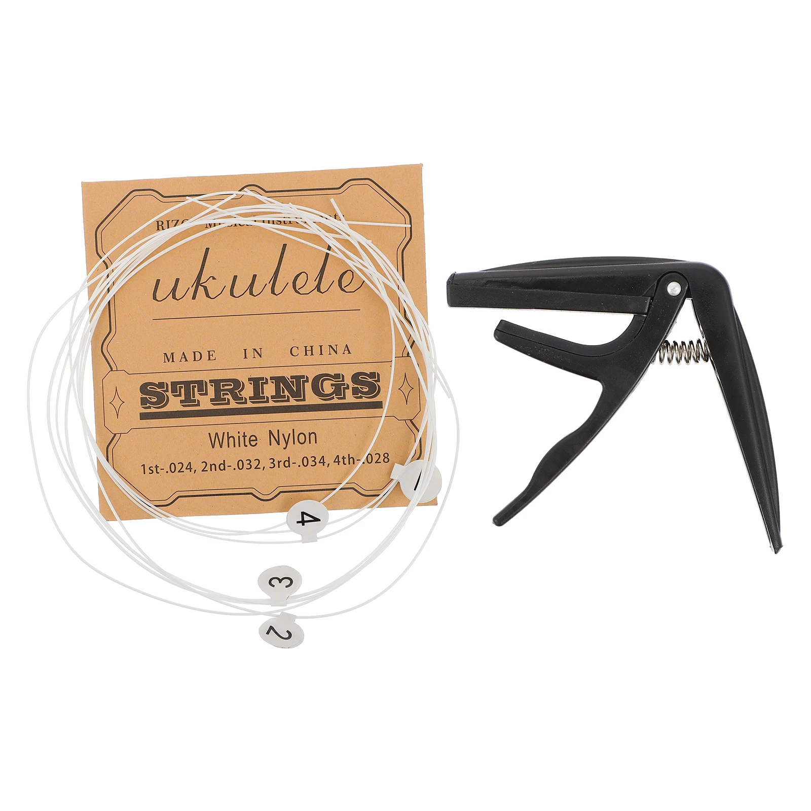 1set Guitar White Nylon Black Guitar Replacing Strings Capo Easy Replace Practical Accessories Instrument Parts
1set Guitar White Nylon Black Guitar Replacing Strings Capo Easy Replace Practical Accessories Instrument Parts