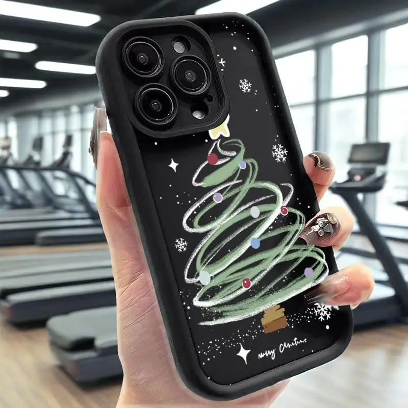 Christmas Tree Soft Cool Silicone Phone Case For iPhone 16 15 14 13 12 11 Pro Max X XR XS 7 8 14 15 16 Plus SE2 Shockproof Cover
Christmas Tree Soft Cool Silicone Phone Case For iPhone 16 15 14 13 12 11 Pro Max X XR XS 7 8 14 15 16 Plus SE2 Shockproof Cover