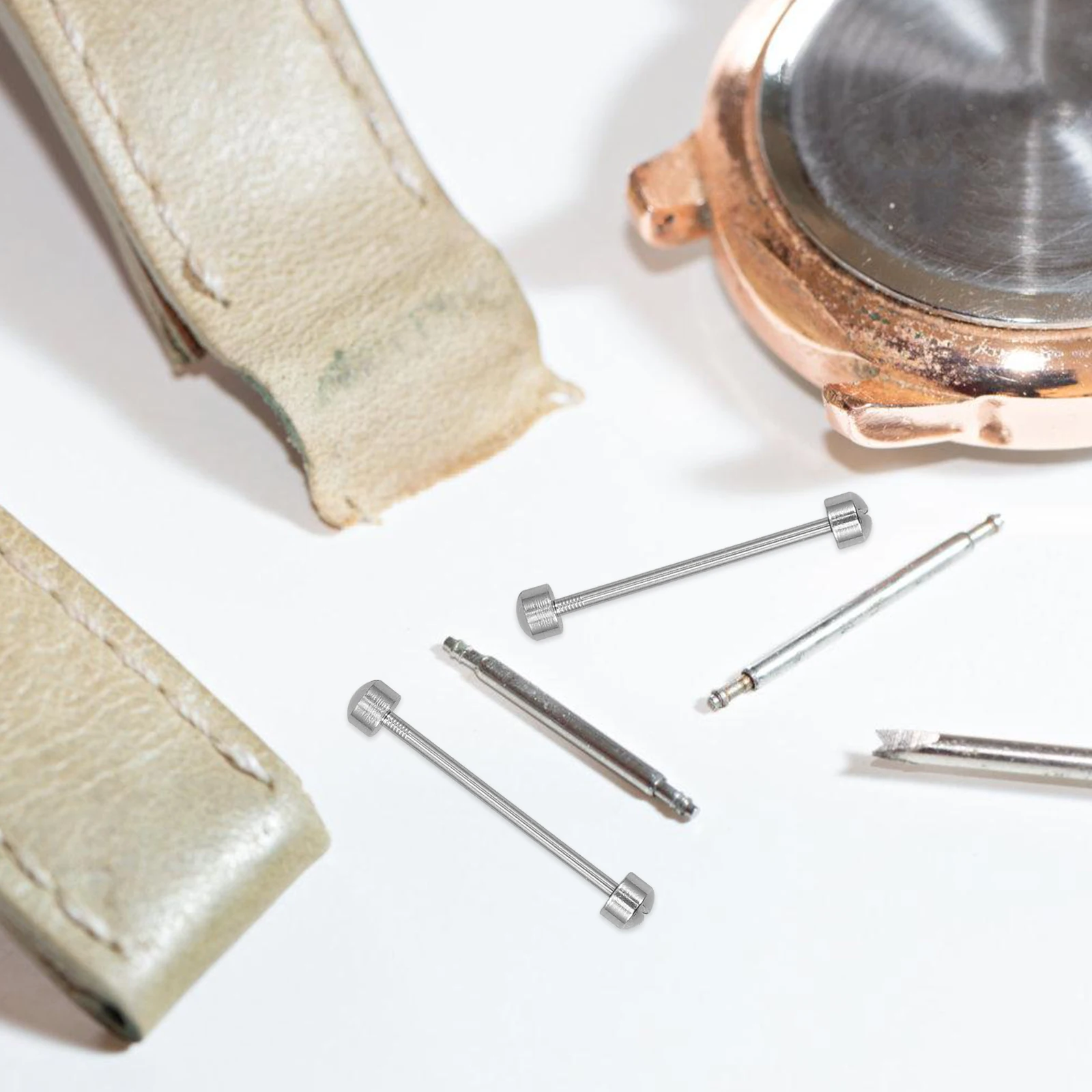 2Pcs Watch Strap Link Rod Screw-in Repair Kit Long Service Time for Bands Clasps Buckle Connection Easy Install
2Pcs Watch Strap Link Rod Screw-in Repair Kit Long Service Time for Bands Clasps Buckle Connection Easy Install