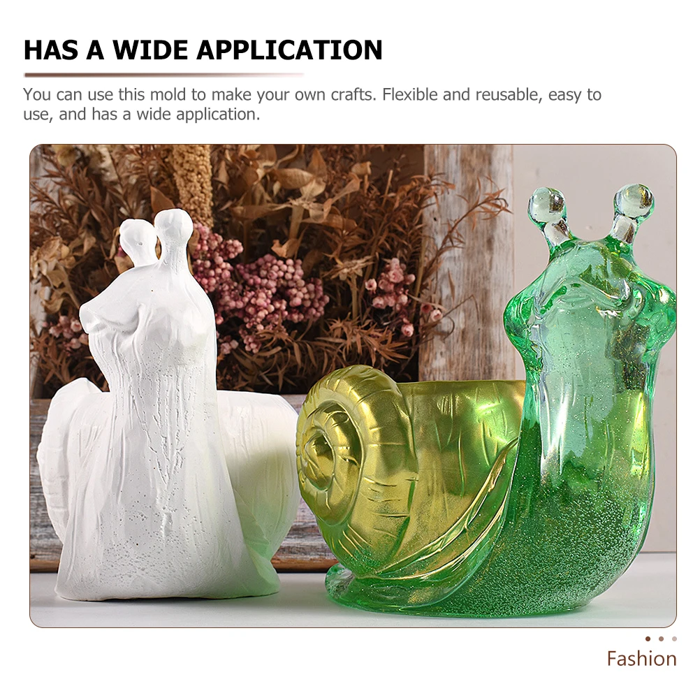 Snail Flowerpot Mold Silicone DIY Epoxy Resin Planter Bonsai Pot Casting Reusable Decor Arrangement Jewelry Crafts
Snail Flowerpot Mold Silicone DIY Epoxy Resin Planter Bonsai Pot Casting Reusable Decor Arrangement Jewelry Crafts