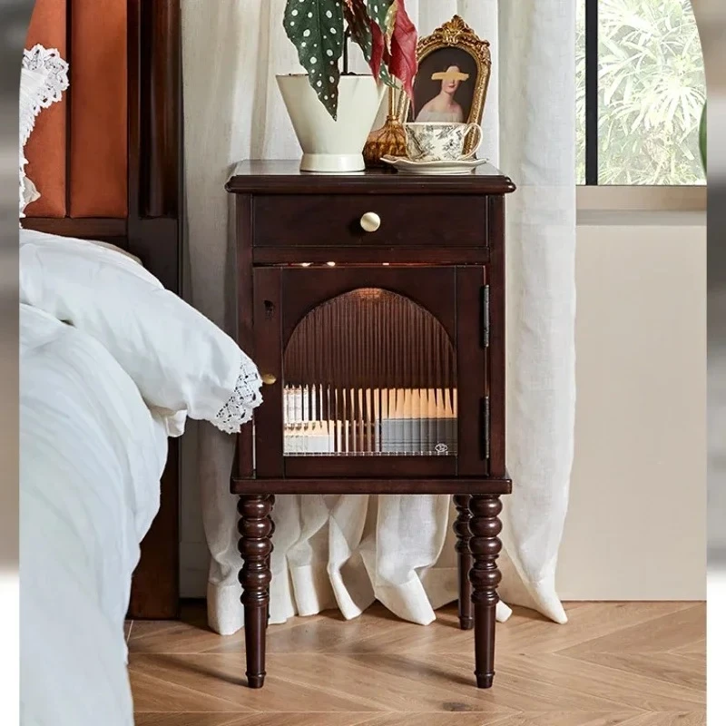 American-Style Solid Wood Bedside Table Bedroom Furniture Locker Storage Rack Storage Cabinet
American-Style Solid Wood Bedside Table Bedroom Furniture Locker Storage Rack Storage Cabinet