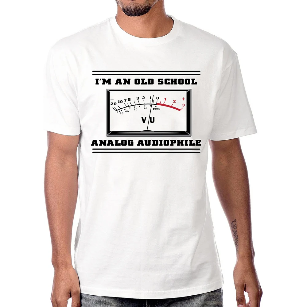 Футболка Im An Old School Analog Audiophile Audio Engineer VU Meter, хлопковая футболка с коротким рукавом, повседневная модная летняя стильная мужская футболка
Футболка Im An Old School Analog Audiophile Audio Engineer VU Meter, хлопковая футболка с коротким рукавом, повседневная модная летняя стильная мужская футболка