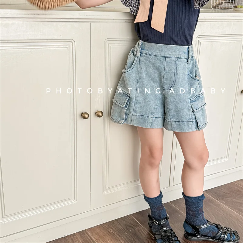 2025 Korean Children's Clothing Summer New Girls Korean Summer Clothing Children's Summer Clothing Jeans Shorts Children's Pants
2025 Korean Children's Clothing Summer New Girls Korean Summer Clothing Children's Summer Clothing Jeans Shorts Children's Pants