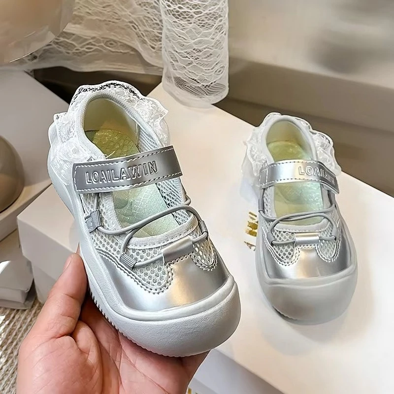 Summer Breathable Mesh Kids Casual Shoes for Girls Non-Slip Sole Toddler Beach Shoes with Lace Bordered Colorful Training Shoes
Summer Breathable Mesh Kids Casual Shoes for Girls Non-Slip Sole Toddler Beach Shoes with Lace Bordered Colorful Training Shoes
