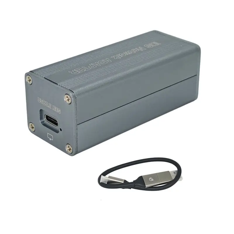 New Arrivals-USB-C 10G Network Card External 10 Gigabit Ethernet Card USB3.2 RJ45 Adapter Thunderbolt-Compatible
New Arrivals-USB-C 10G Network Card External 10 Gigabit Ethernet Card USB3.2 RJ45 Adapter Thunderbolt-Compatible