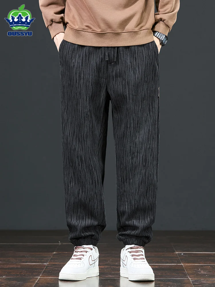 Autumn Winter Stripe Pants Men Harajuku Casual Harem Korean Hip Hop Y2K Sweatpants Jogger Luxury Corduroy Trousers Male Plus 5XL
Autumn Winter Stripe Pants Men Harajuku Casual Harem Korean Hip Hop Y2K Sweatpants Jogger Luxury Corduroy Trousers Male Plus 5XL