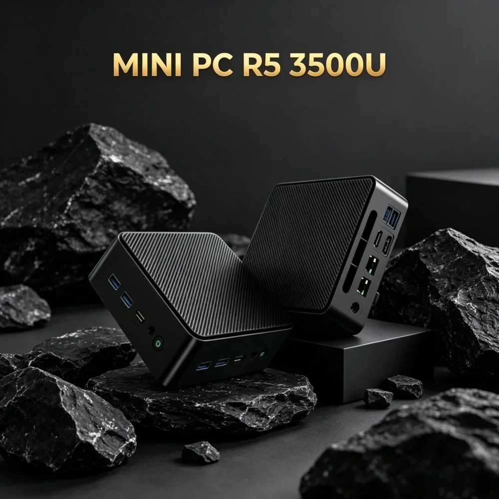 Small Home Desktop AMD Ryzen 5 3500U, Hot Portable Mini PC 32GB DDR4 2TB M.2 SSD Win11 4K HDMI DP Agile
Small Home Desktop AMD Ryzen 5 3500U, Hot Portable Mini PC 32GB DDR4 2TB M.2 SSD Win11 4K HDMI DP Agile