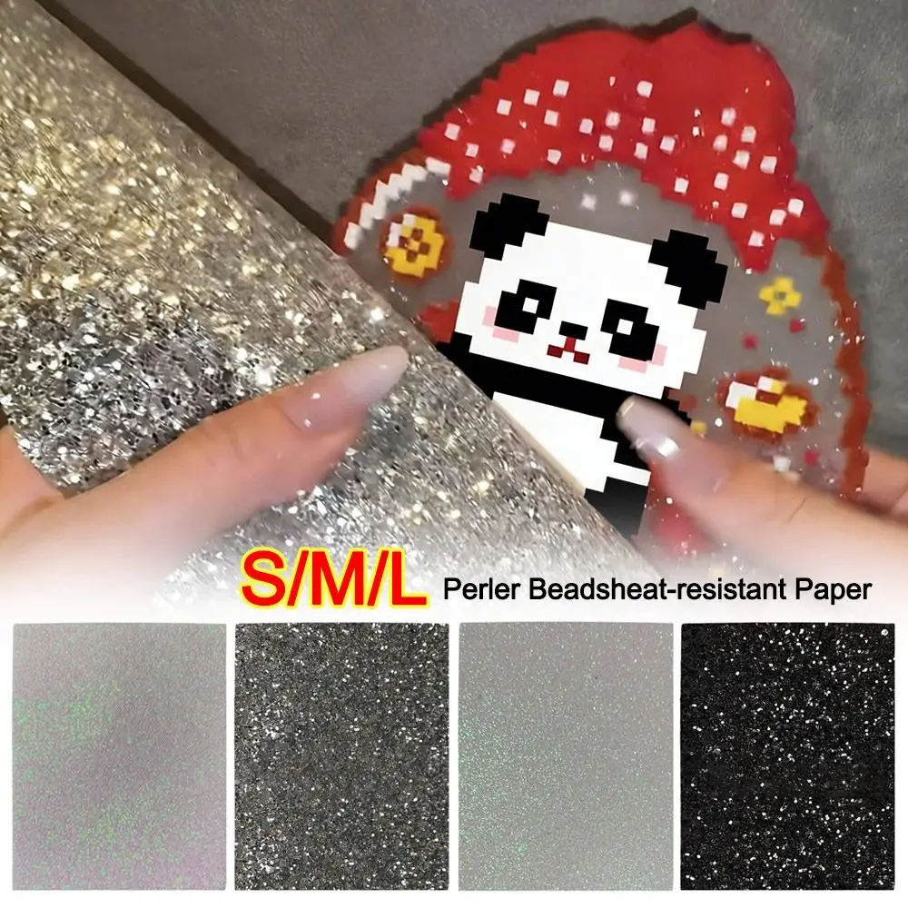 Handmade Perler Beads Baking Cloth Glitter DIY Accessories Perler Beadsheat-resistant Paper Iron-on Mat for Photo Perler Beads
Handmade Perler Beads Baking Cloth Glitter DIY Accessories Perler Beadsheat-resistant Paper Iron-on Mat for Photo Perler Beads